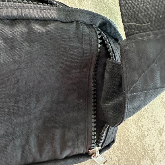 Walt Disney World Mickey Mouse Black Waist Crossbody Bag Adjustable Strap - Picture 7 of 14